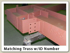Matching Truss w/ID Number