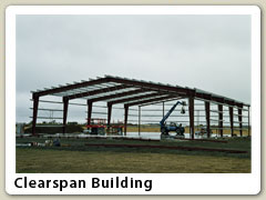 Clearspan building