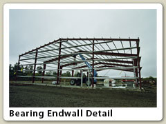 Bearing endwall detail